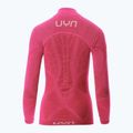 Women's thermal active sweatshirt UYN Elevation Biomorph LS Turtle Neck pink yarrow 8