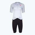 Women's cycling suit Castelli Free Sanremo 3 SS W white/black