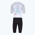 Women's cycling suit Castelli Free Sanremo 3 SS W white/black 2