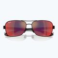 Sunglasses Ray-Ban Rb8336M Scuderia matt black/dark grey mirror blue/red 3
