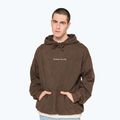 Men's sweatshirt Kaotiko Washed Vancouver Society brown