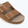 Women's slides Genuins Hawaii Oiled Leather clay 7