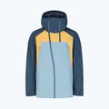 Men's Protest Prtamount steel blue snowboard jacket
