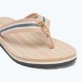 Tommy Hilfiger Im Th Print Beach Sandal women's flip flops misty blush 7