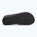Calvin Klein women's flip flops YW0YW01725 Beach Wedge Slide Canvas triple black 4