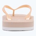 Calvin Klein women's flip flops YW0YW01720 Thong+ Tpu Metallic whisper pink/bright white 6