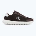 Women's shoes Calvin Klein YW0YW01750 3 Eva Runner Mesh MG brown out/green haze 2