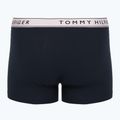 Boxers Tommy Hilfiger Trunk WB 3 pairs purple pink/antique silverer/aegean sea 2