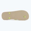Women's flip-flops Tommy Jeans Logo Summer white clay/lime essence 4