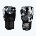 Top King Muay Thai Empower grey boxing gloves TKBGEM-03A-GY