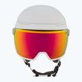 Atomic Revent GT Amid Visor HD ski helmet white heather/red hd 2