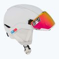 Atomic Revent GT Amid Visor HD ski helmet white heather/red hd 6