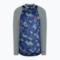 Men's cycling jersey ION Scrub green-blue 47222-5009