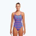 Women's one-piece swimsuit Funkita Diamond Back One Piece out foxed 2