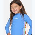 Children's swim shirt Rip Curl Sunshine Revival Rashie cornflower blue 9