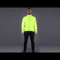 Men's cycling jacket Endura Hummvee Waterproof hi-viz yellow 10