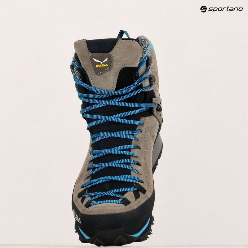 Women's trekking boots Salewa MTN Trainer 2 Winter GTX bungee cord/ delphinium 9