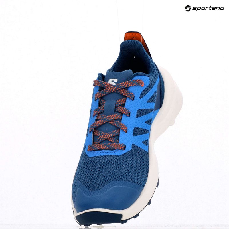 Children's hiking boots Salomon Patrol dark blue/french blue/white 9