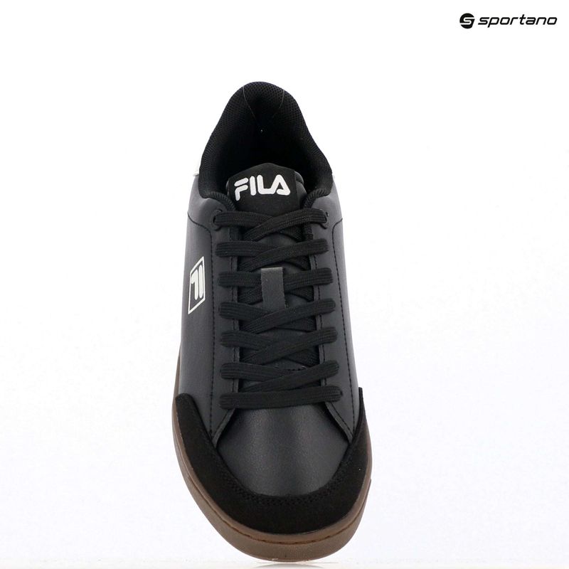 FILA Courtbay women's shoes black/white 9