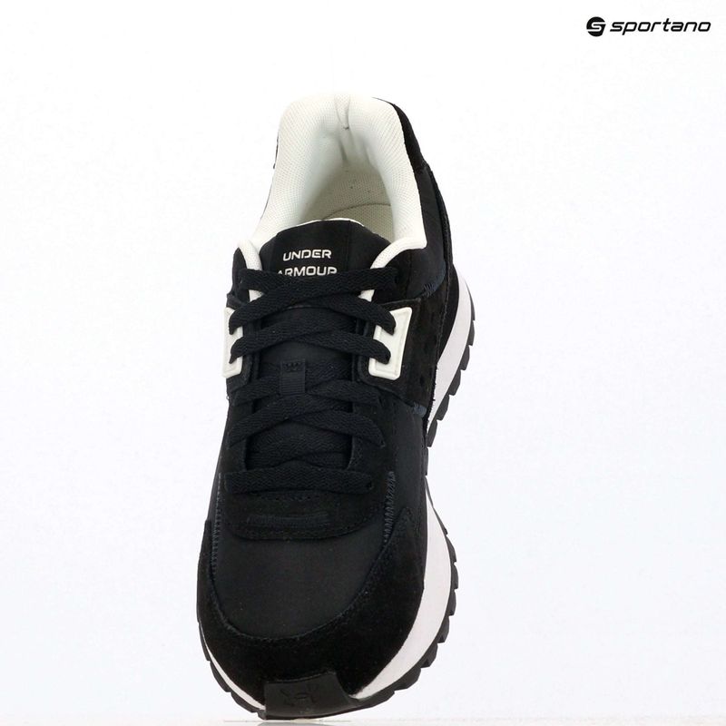 Men's training shoes Under Armour Essential Runner black/white/blach 9