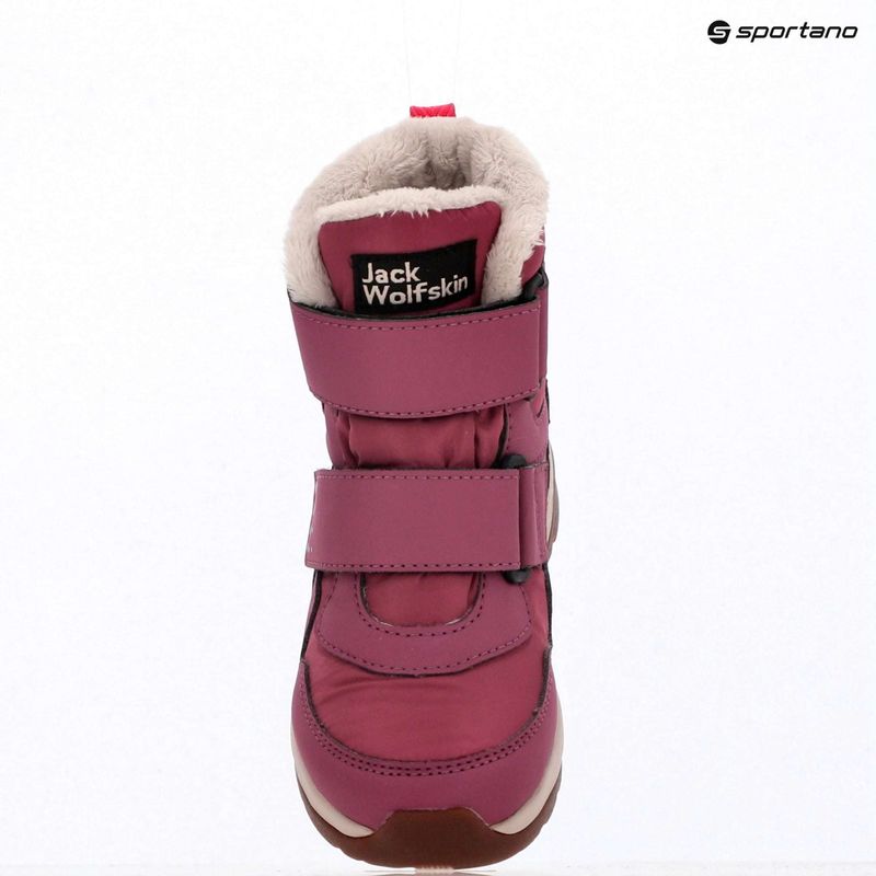 Children's shoes Jack Wolfskin Polar Bear-B Texapore Mid Vc raisin 10