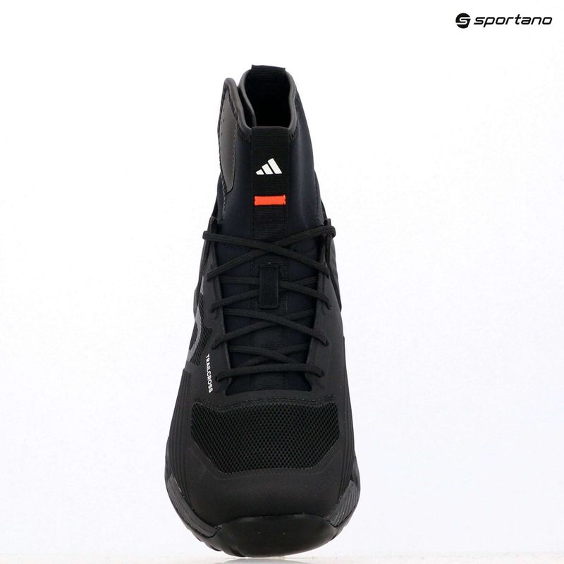 Men's cycling platform shoes adidas FIVE TEN Trailcross GTX core black/grey three/solar red 9
