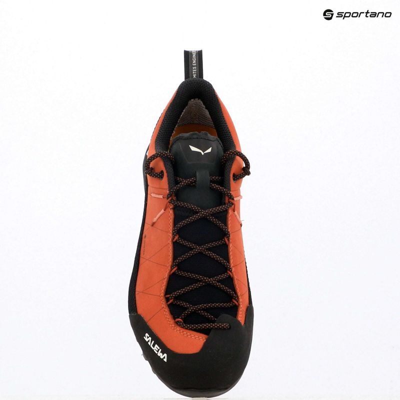 Women's approach shoes Salewa Wildfire Leather 2 GTX etruscan red/black 9