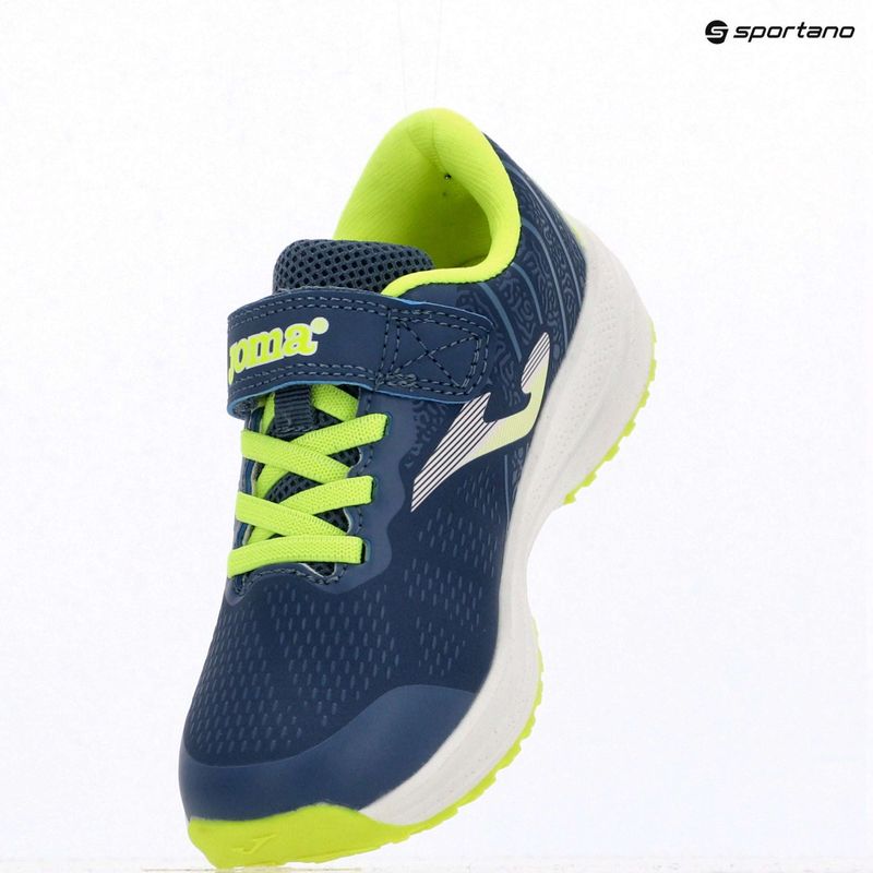 Children's running shoes Joma Victory Jr navy blue / yellow 9