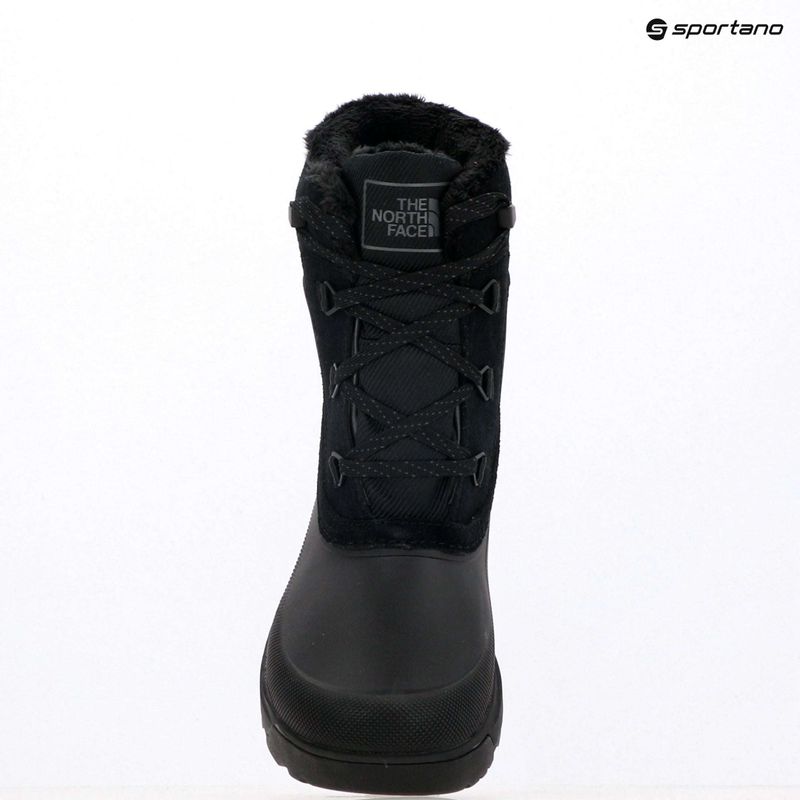 Women's trekking boots The North Face Shellista V Shorty WP black/black 10