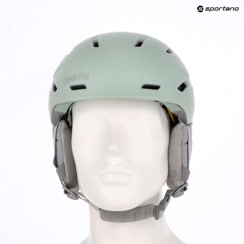 Smith Mirage MIPS ski helmet matte alpine ice 10