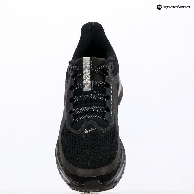 Women's running shoes Nike Pegasus Premium black/metallic silver/black 14