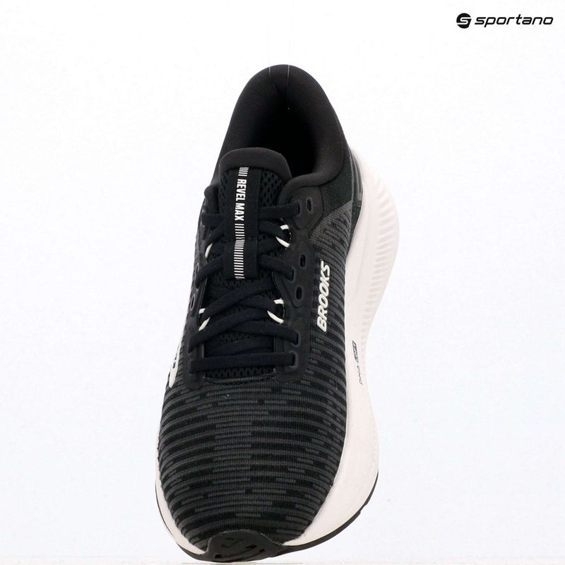 Women's running shoes Brooks Revel Max black/grey/white 10