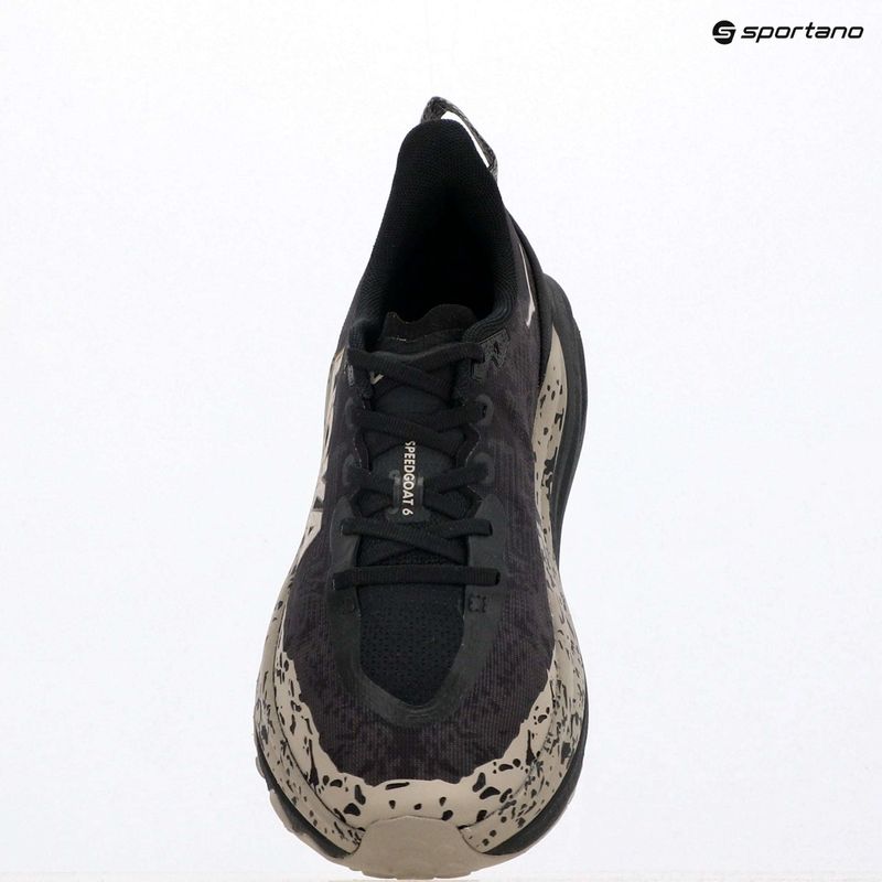 Men's running shoes HOKA Speedgoat 6 black/cement 10
