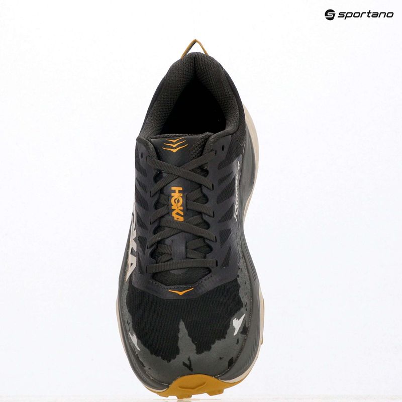 Men's running shoes HOKA Torrent 4 black/asphalt grey 10