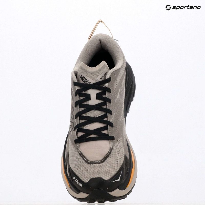Men's running shoes HOKA Mafate 5 skyward cement/black 10