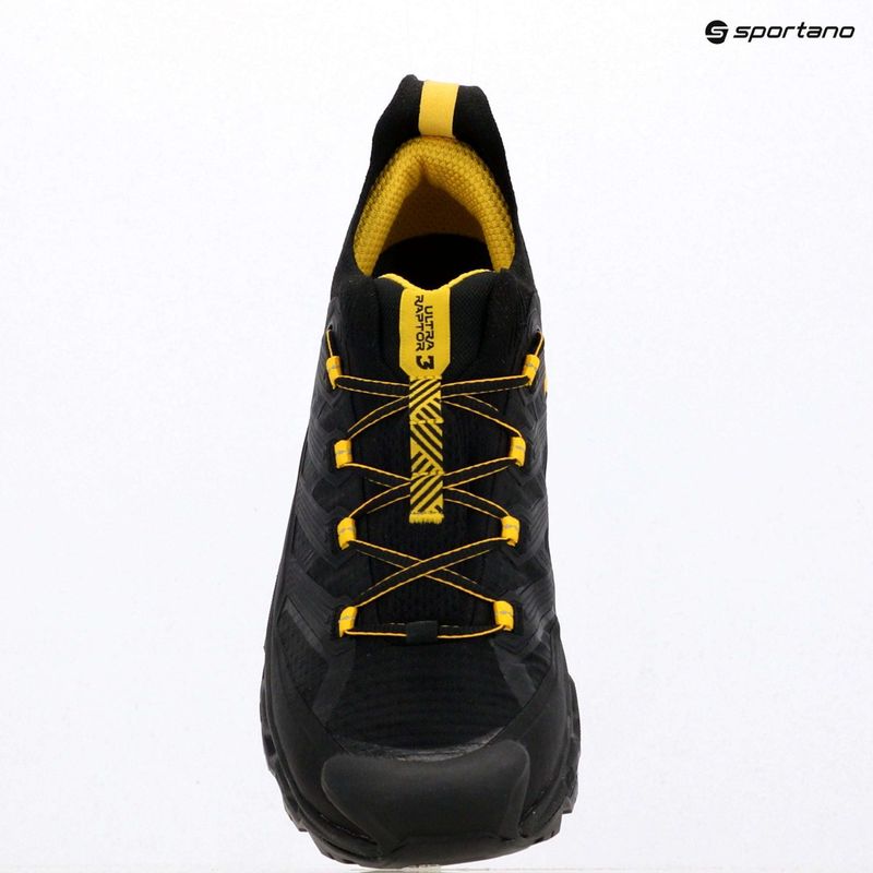 Men's trekking boots La Sportiva Ultra Raptor 3 black/yellow 16