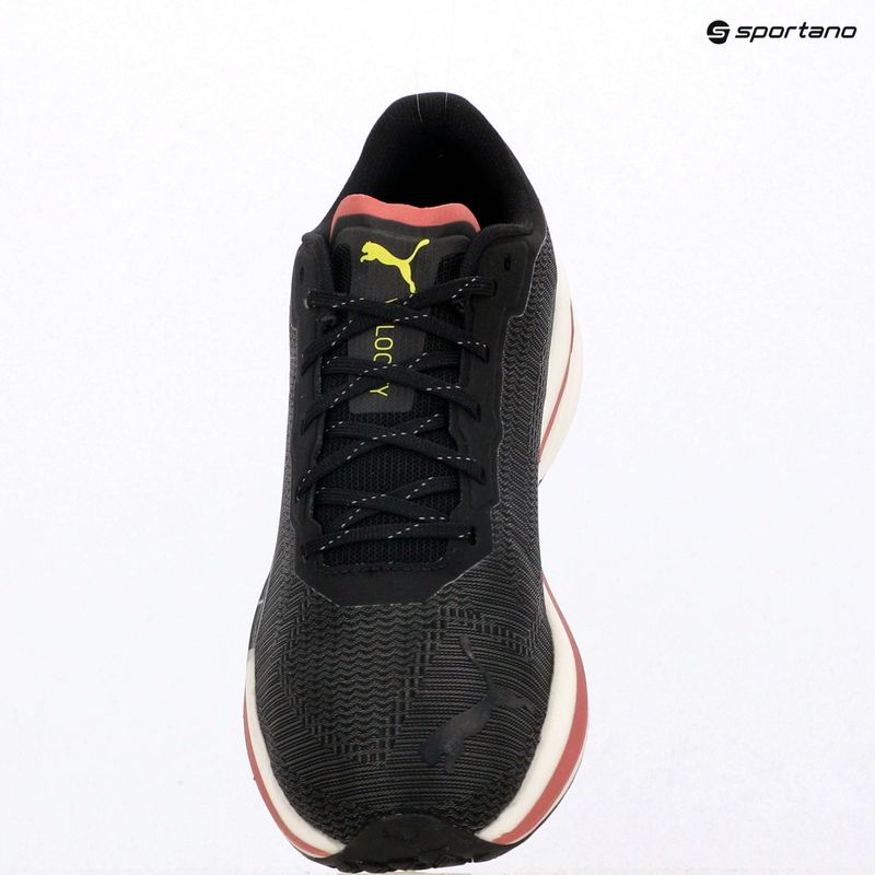 Women's running shoes Puma Velocity Nitro WTR black/silver/yellow 9