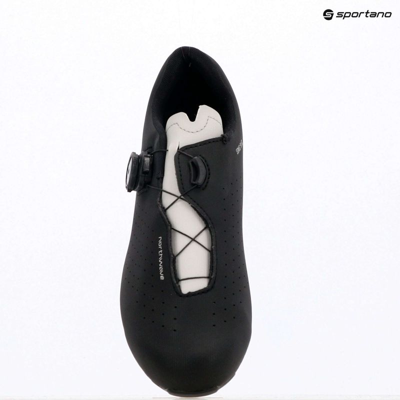 Men's road shoes Northwave Sonic Plus black/light grey 9