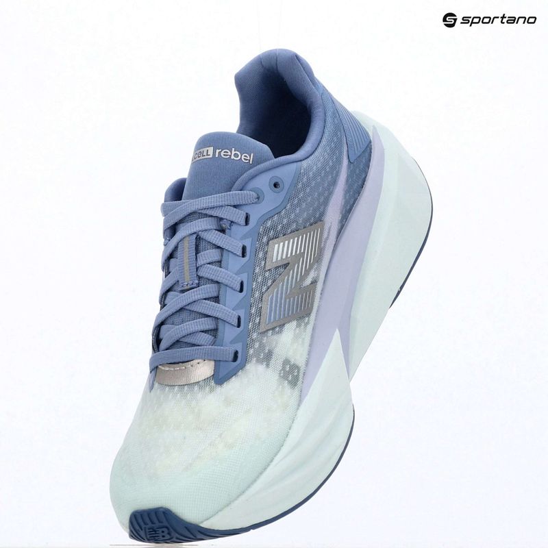 Women's running shoes New Balance FuelCell Rebel V5 fairweather blue/glint blue 9