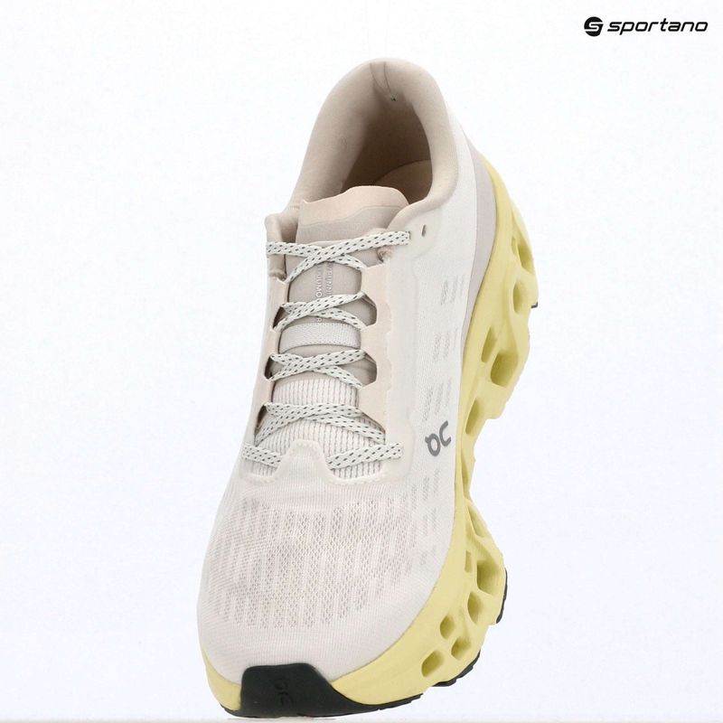 Men's running shoes On Cloudmonster 3 ivory/limelight 9