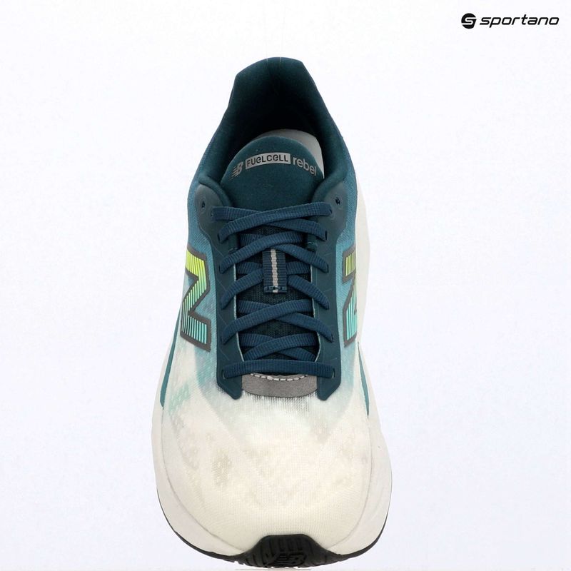 Men's running shoes New Balance FuelCell Rebel V5 medusa green/faded teal 10