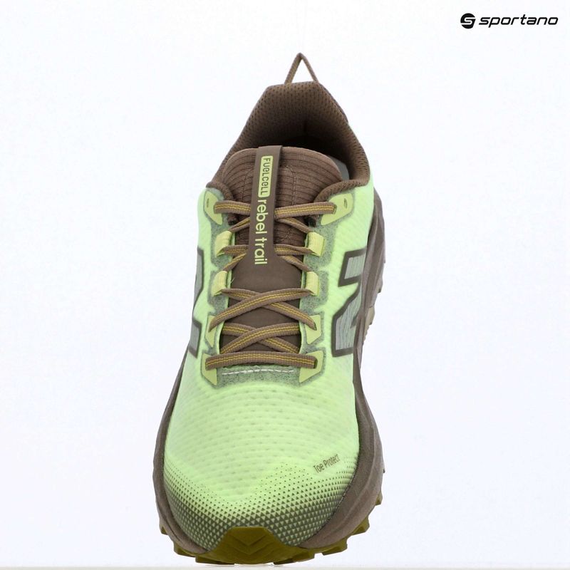 Men's running shoes New Balance Rebel Trail V1 afterglow/thunder brown 9