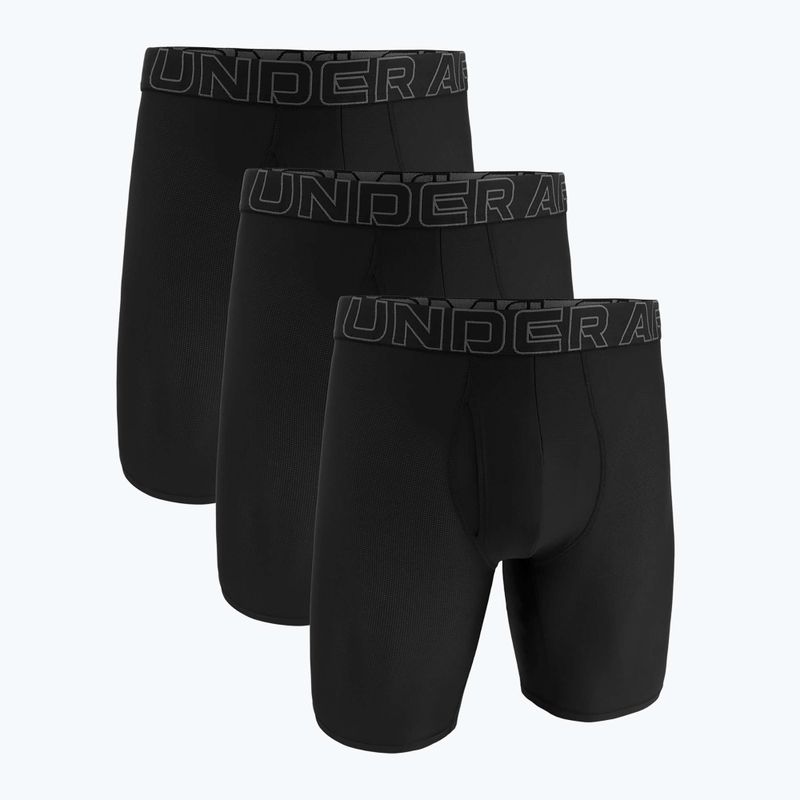 Men's Under Armour Perf Tech Mesh briefs 9 3 pairs black 9