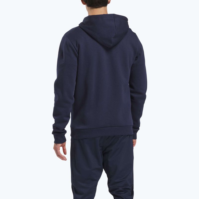 Men's Reebok Identity SL Fleece FZ vector navy sweatshirt 3