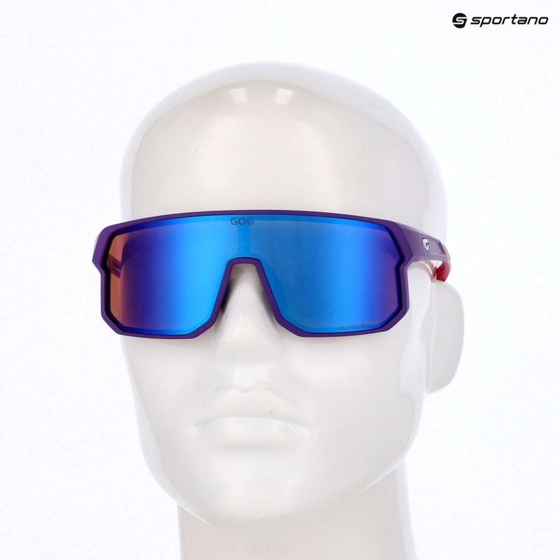 GOG Vidar matt purple/pink/reflex blue sunglasses 6