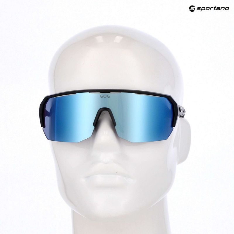 GOG Bragi matt black/reflex white/blue sunglasses 6