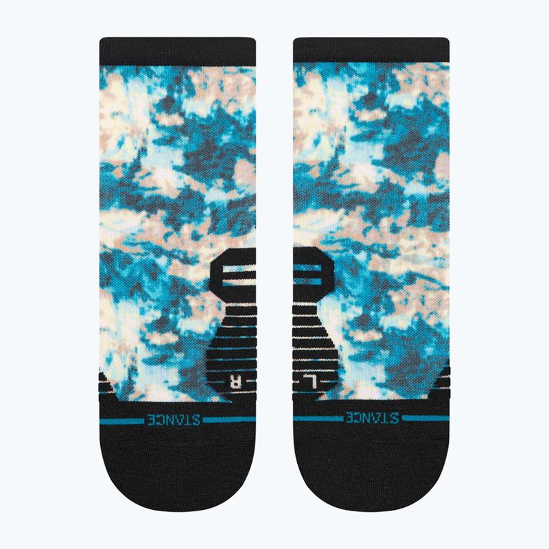Stance Serengeti Light Quarter teal socks 2