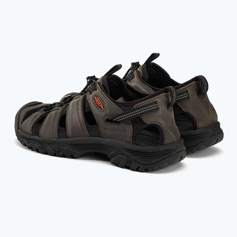KEEN Targhee III men's sandals grey/black 3