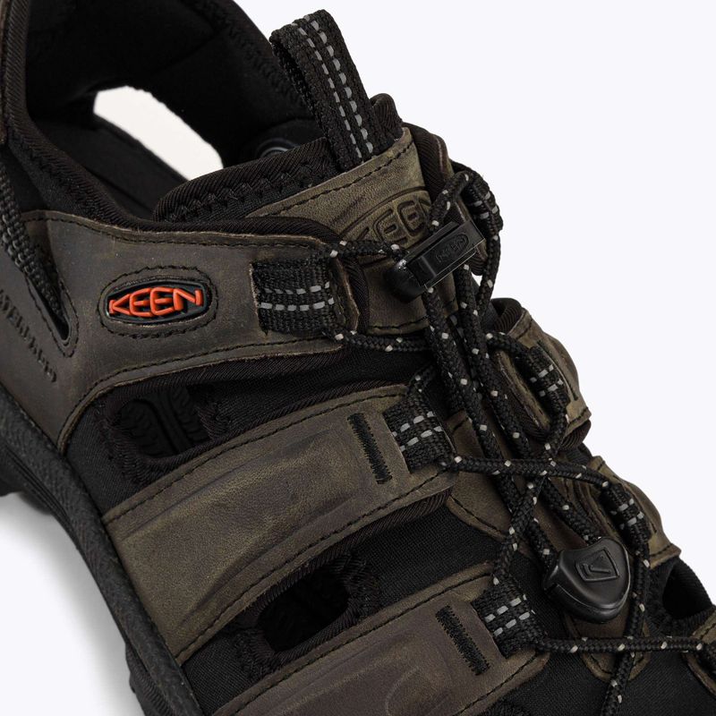 KEEN Targhee III men's sandals grey/black 8