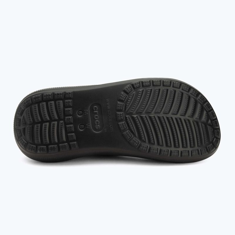 Women's clogs Crocs Classic Crush Sandal black 4